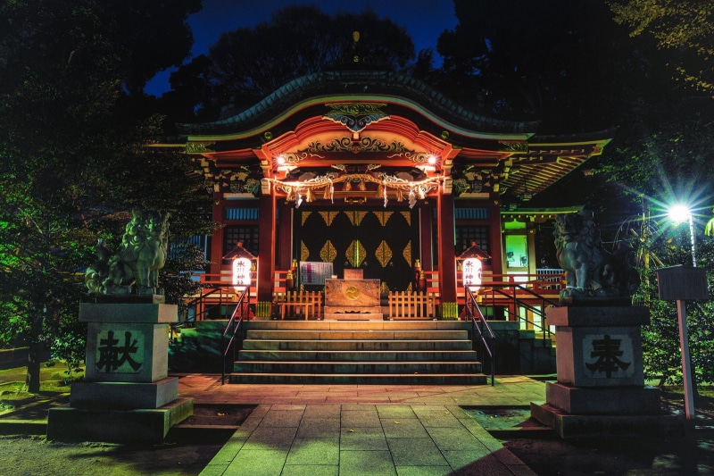 light, architecture, 720P, rivers, cities, towers, bridges, tower, temple, building, japon, panoramic, freeway, night, monuments, panorama, ray, japan