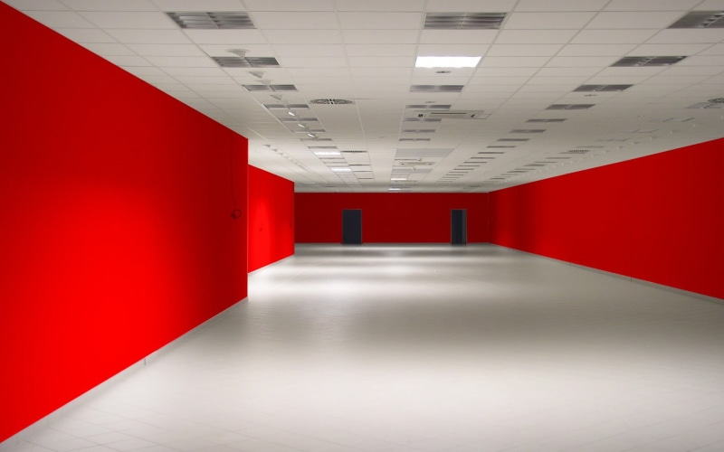 arcade, the way forward, alloy, backgrounds, modern, indoors, wall - Building Feature, inside Of, red, diminishing perspective, white, ceiling, empty, domestic Room