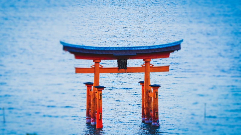 tori, Miyajima, 5K, Japan