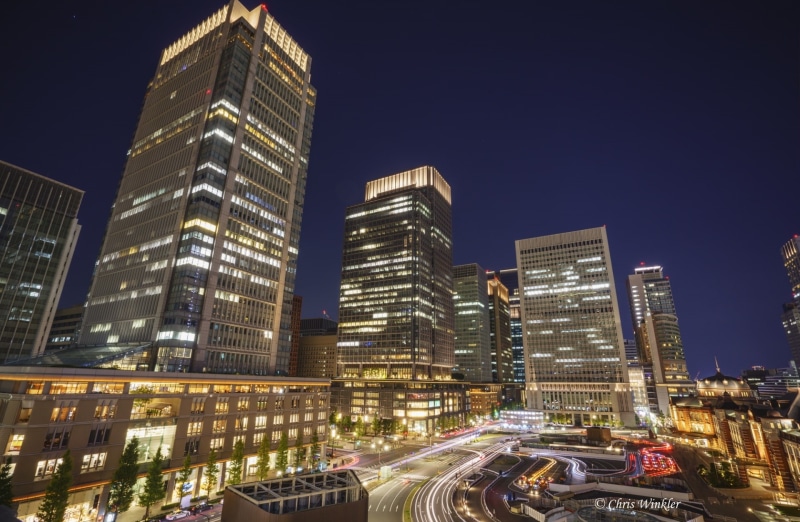 Cityscape, skyscraper, building, motion, city life, City, street, Sony, autofocus, illuminated, tower, no people, Asia, Tokyo, sky, office, nightscape
