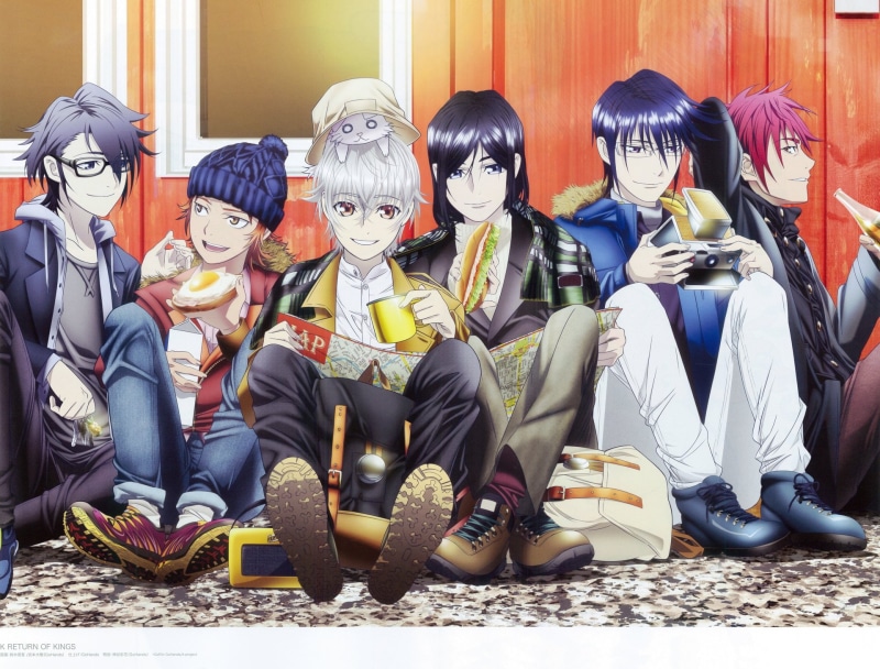 Mikoto Suoh, Yashiro Isana, Misaki Yata, Kuroh Yatogami, Anime, Adolf K. Weismann, Neko (K Project), 1080P, Reisi Munakata, Saruhiko Fushimi, K Project