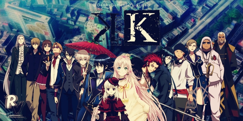 Yashiro Isana, Reisi Munakata, Daikaku Kokujōji, Anime, Seri Awashima, Mikoto Suoh, Anna Kushina, 1080P, K Project, Adolf K. Weismann, Tatara Totsuka