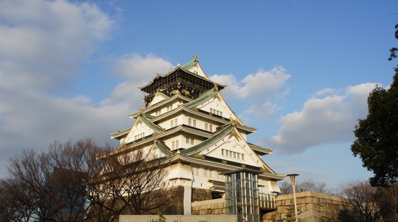 travel, plant, 2K, no people, building, low angle view, day, landmark, kansai, built structure, sky, travel destinations, tower, architecture, the past