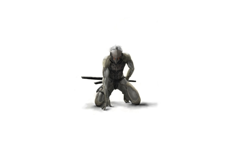 720P, on my knees, gray, Samurai