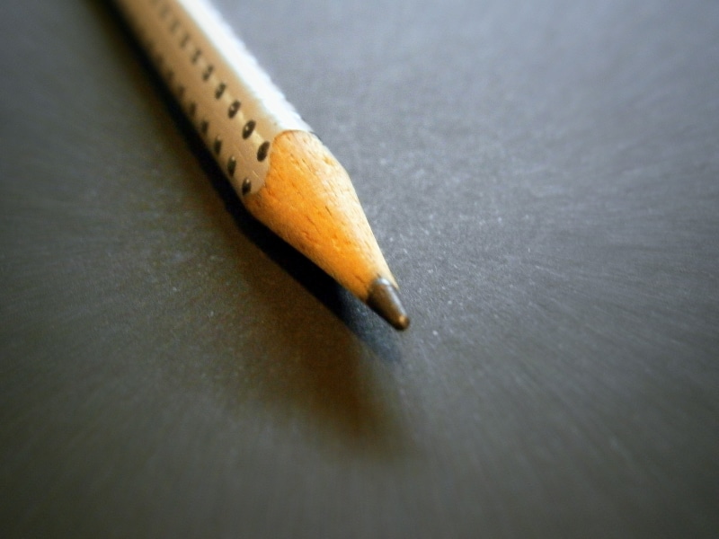 draw, man made, writing instrument, leave, school, man made object, wood - material, pen, still life, black color, great, wood, learning, rubber, paint