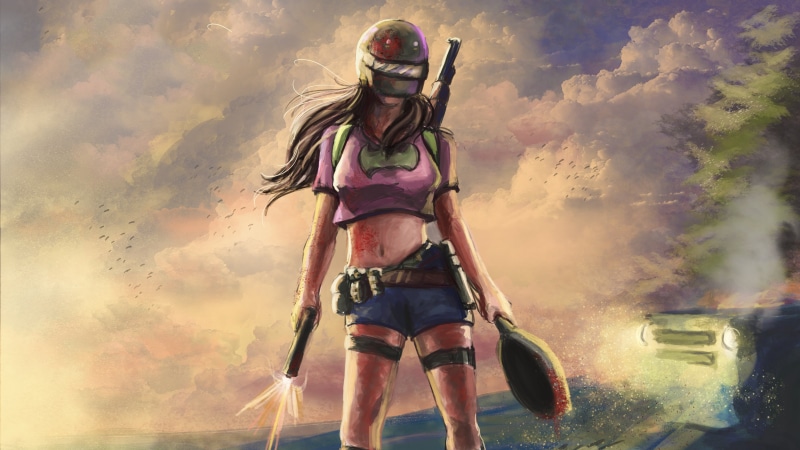 4K, PlayerUnknowns Battlegrounds, Woman Warrior, Video Game