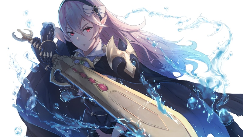 anime, sword, Corrin, anime girls, artwork, 1080P, Fire Emblem