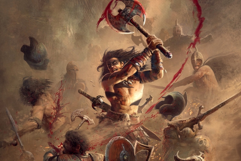 Battle, Warrior, Blood, 1080P, Fantasy, Barbarian, Sword, Axe
