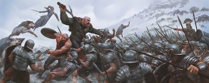 group of people, real people, 2K, art, war, the Vikings, holding, sword, government, performance, nature, celebration, wolf, sky, knights, young women