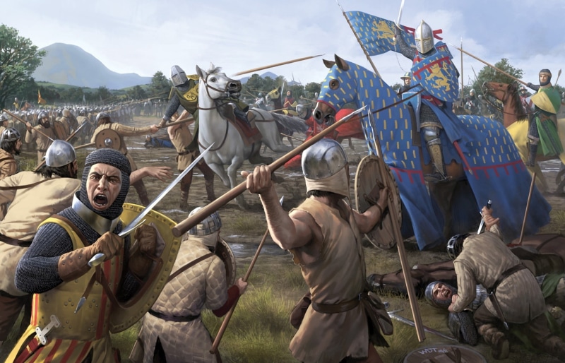 lifestyles, the corpse, outdoors, art, weapons, sky, real people, knights, war, festival, horse, the middle ages, celebration, flag, government, illustration