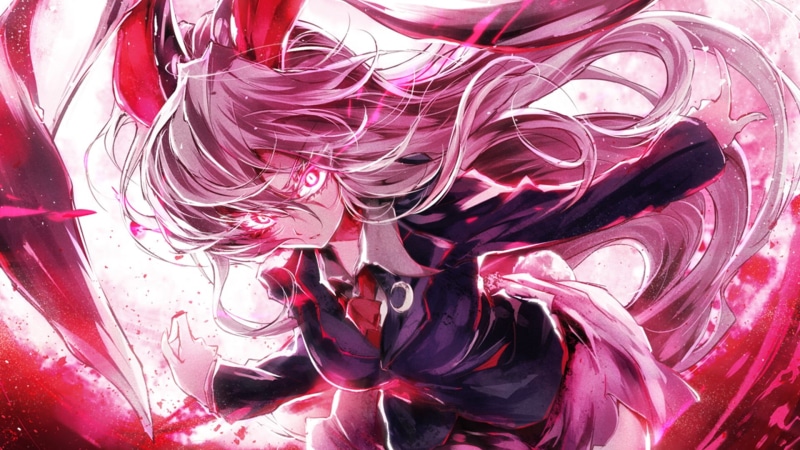 creativity, female, 1080P, no people, pink, close-up, full frame, still life, red, Reisen Udongein Inaba, abstract, anime, nature, art and craft, multi colored