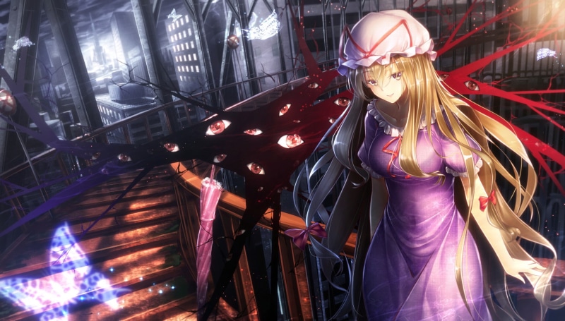 Yukari Yakumo, 1080P, Anime, Touhou