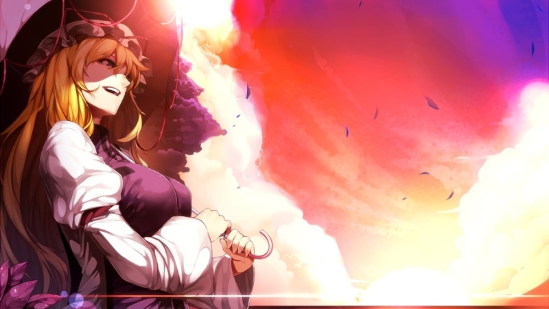 casual clothing, fashion, Touhou, anime, sky, beautiful woman, front view, looking, beauty in nature, real people, one person, hairstyle, young women, adult