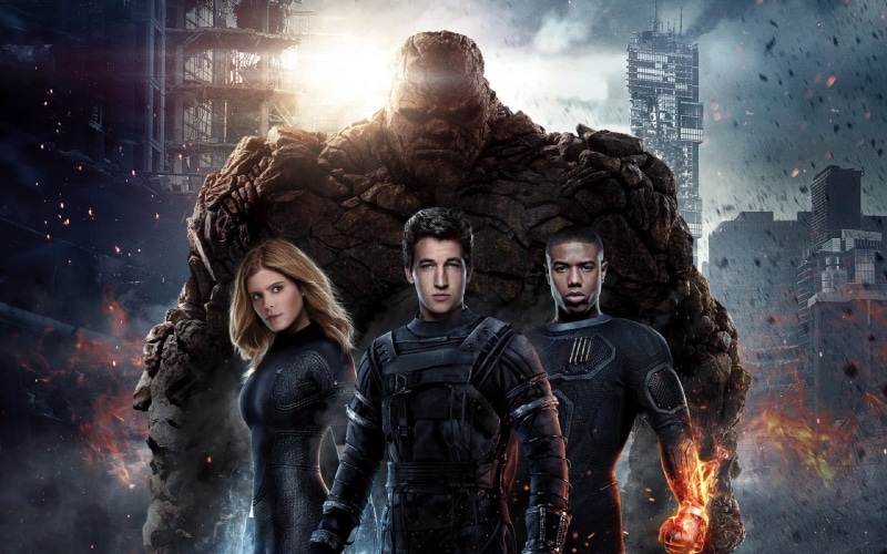night, movie, movies, arts culture and entertainment, adult, four, clothing, The Thing, standing, waist up, digital composite, group of people, city, cover