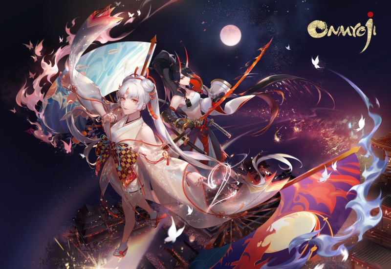 4K, anime, Onmyoji, Callarin, anime girls