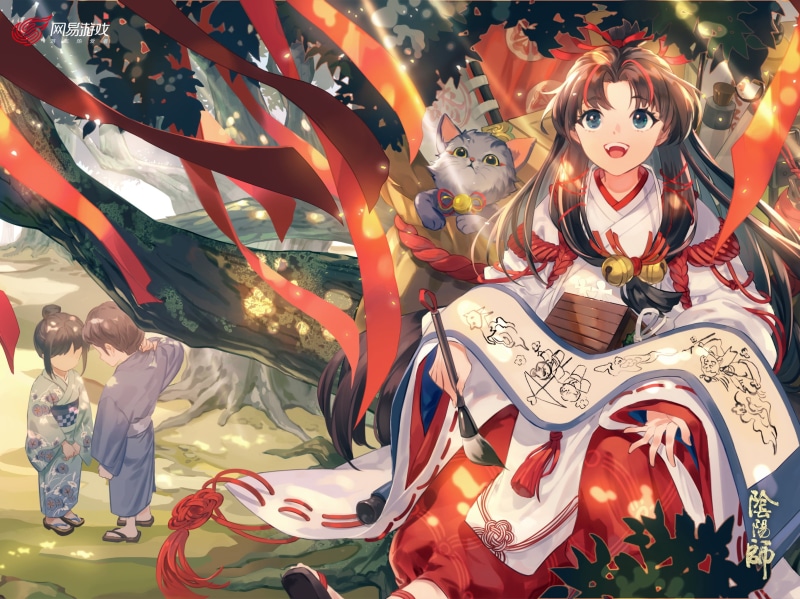 2K, Onmyoji, anime girls