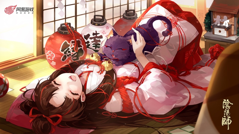 anime girls, 1080P, Onmyoji