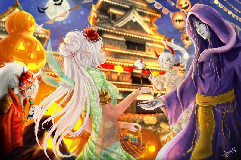 Video Game, Shiranui (Onmyoji), Onmyoji, Ibaraki Dōji, 2K, Yamata no Orochi, Onikiri (Onmyouji)