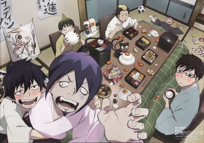 female likeness, art and craft, high angle view, Ryuji Suguro, connection, Rin Okumura, food and drink, Amaimon (Ao No Exorcist), lifestyles, real people