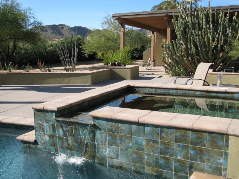 promontory, luxury, travel destinations, plant, pool, swimming pool, outdoors, 2K, building exterior, phoenix, architecture, poolside, sky, backyard, pergola