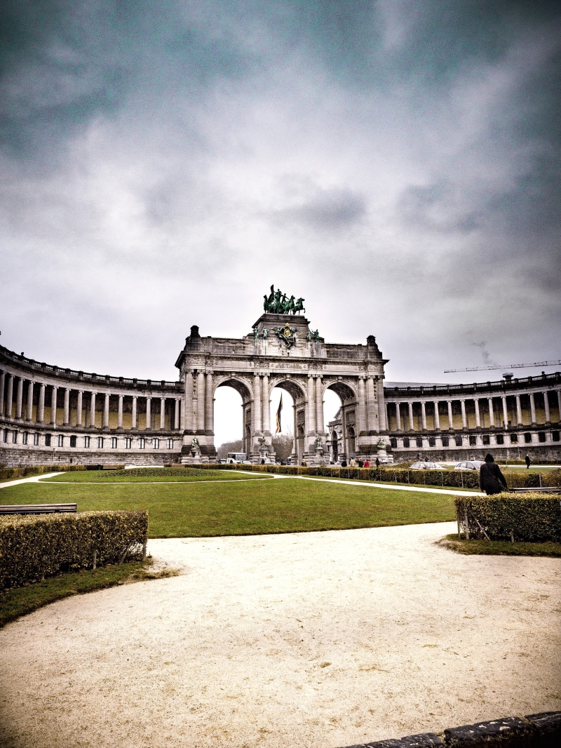 town, flagstone, history, 4K, day, triumphal arch, tourism, memorial, building exterior, plant, nature, campus, grass, cloud - sky, city, travel destinations