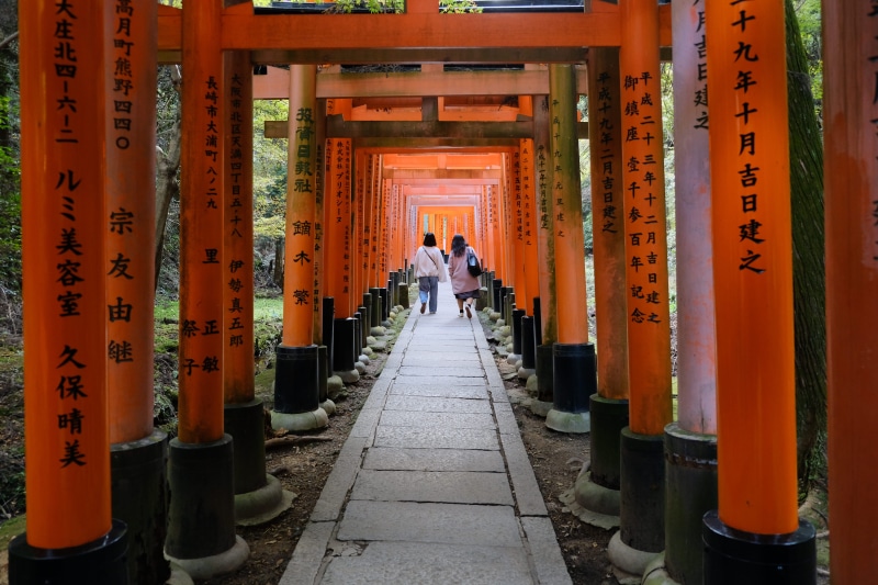 place of worship, text, belief, spirituality, japan, travel, direction, the way forward, outdoors, architecture, built structure, 5K, fushimi inari taisha