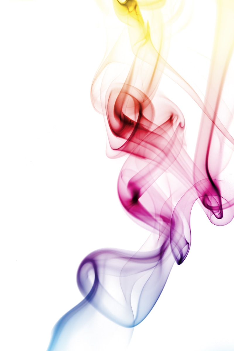 smoke - Physical Structure, incense, shape, pattern, studio shot, blue, purple, smoke, design, colored, motion, illustration, curve, water, copy space