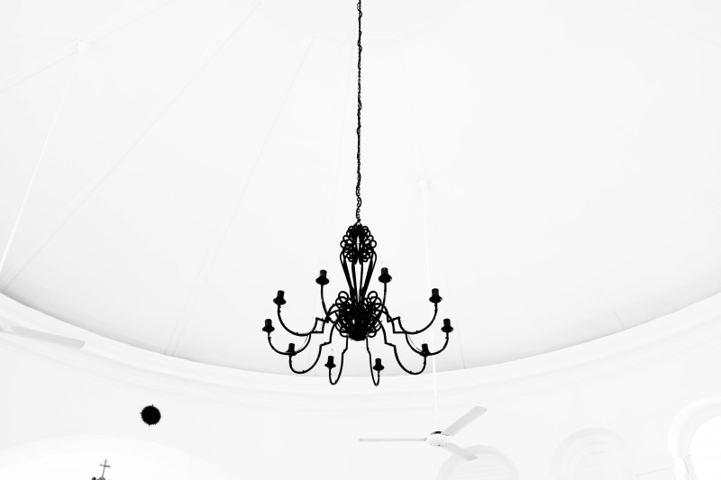 sky, ceiling light, parachute, compass math, copy space, white color, switch, black, lamp, building, luxury, architecture, light, ceiling fan, art and craft