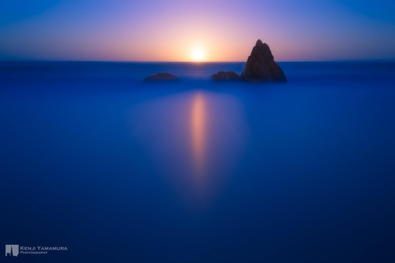 photographer, sunset, 1080P, rock, Kenji Yamamura, the sky, clouds