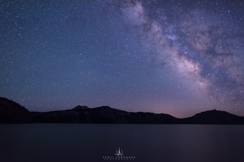 1080P, photographer, Oregon, Kenji Yamamura, the milky way, USA, Crater Lake