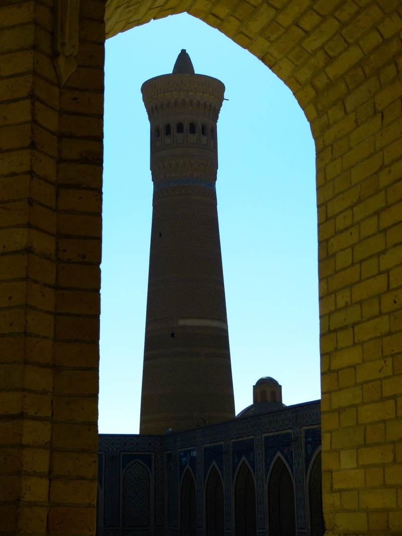 travel destinations, house of prayer, the past, history, dome, nature, kalon minaret, no people, sky, kalon mosque islam, architectural column, tourism