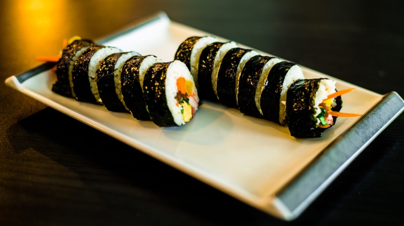 still life, 5K, happiness, no people, cup, sweet food, ready-to-eat, koreanm kimbap, food, cheerful, plate, indoors, freshness, holiday, korean, decaf