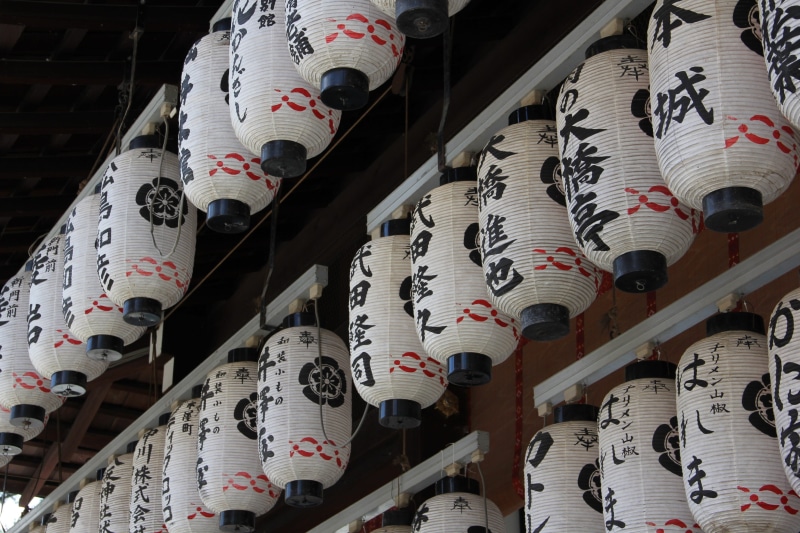 cultures, chinese Culture, japanese Culture, east Asian Culture, low angle view, Japan, asia, indoors, lantern, hanging, decoration, floral pattern, close-up