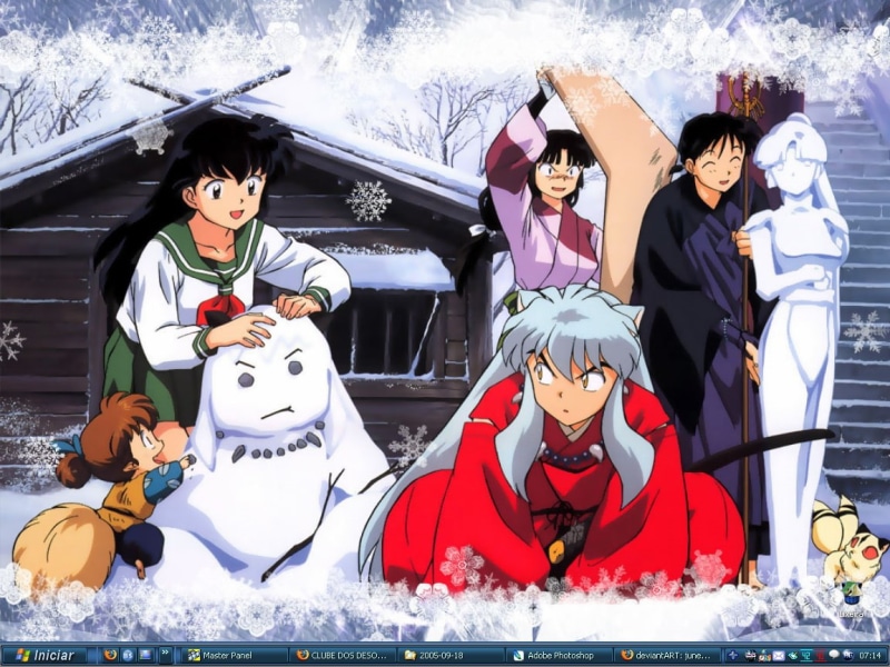 art, hd, 480P, Kagome, anime, Inuyasha, x