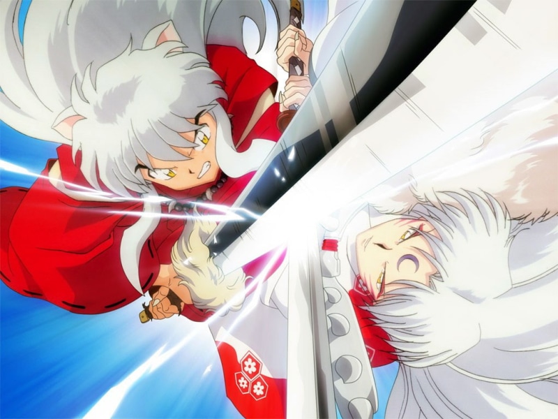 480P, Inuyasha, x, anime, art, hd
