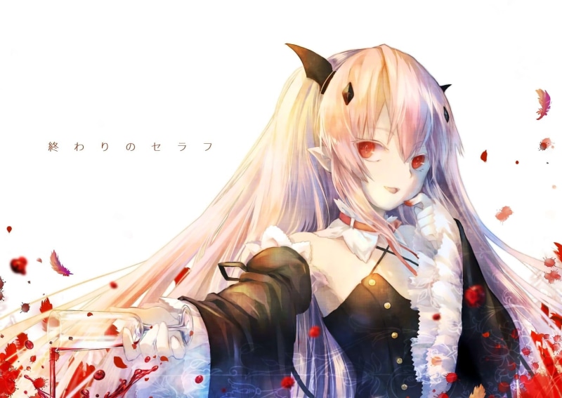 Owari No Seraph, vampires, anime girls, Krul Tepes, 720P