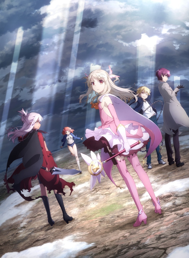 young adult, day, people, pink color, Fate Series, nature, casual clothing, outdoors, Chloe von Einzbern, young women, hairstyle, girls, sunlight, Illyasviel von Einzbern