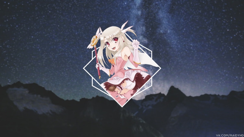 Illyasviel von Einzbern, 1080P, anime, Fate/kaleid liner Prisma Illya, picture-in-picture, anime girls