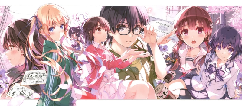 Saekano: How to Raise a Boring Girlfriend, Utaha Kasumigaoka, Izumi Hashima, lifestyles, real people, retail, group of people, women, Megumi Katō, 1080P