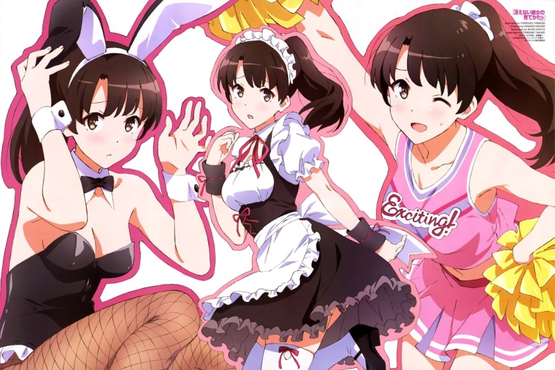 amusement park, leisure activity, women, real people, Saekano: How to Raise a Boring Girlfriend, indoors, representation, people, disguise, 1080P, arts culture and entertainment