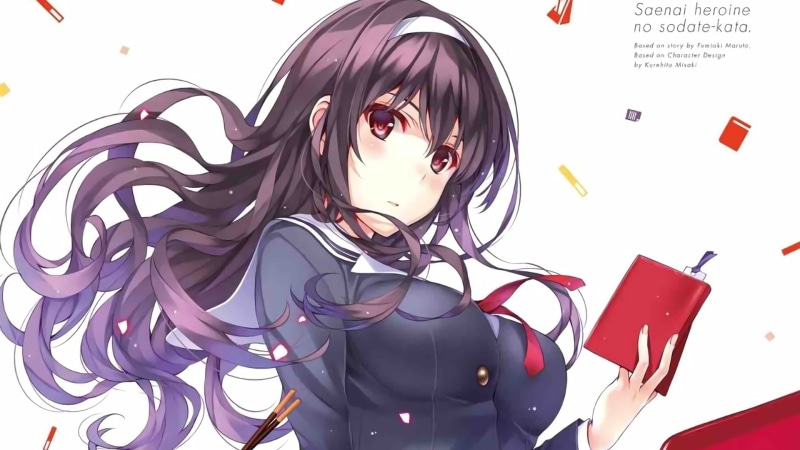 1080P, Utaha Kasumigaoka, Anime, Saekano: How to Raise a Boring Girlfriend