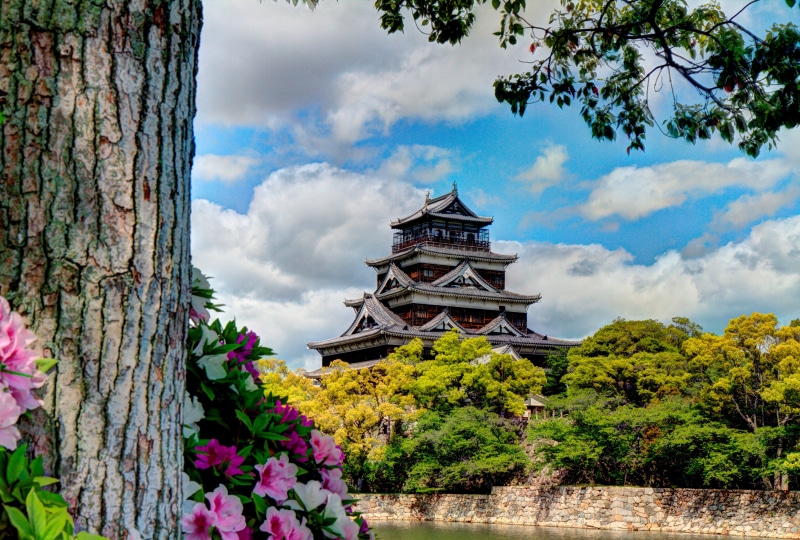 hiroshima castle, 5K