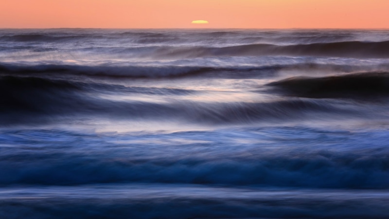 sunset, waves, wave, surfing, 1080P, nature, sea, outdoors, horizon, water, cloudscape, cloud - sky, scenics - nature, idyllic, beauty in nature, horizon over water