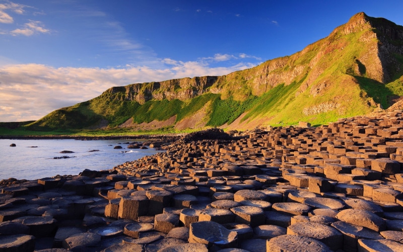 travel destinations, sea, rock, rock - object, tranquility, mountain, outdoors, 1080P, environment, Rock Formation, clouds, nature, no people, land, landscape