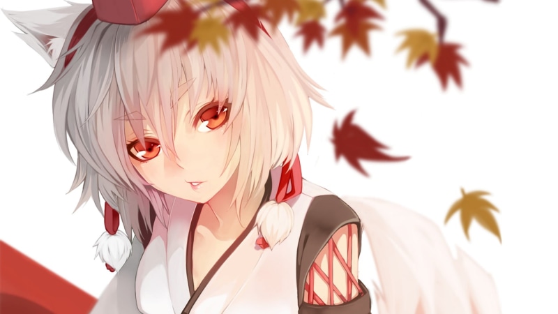 young adult, anime, blond hair, portrait, beautiful woman, Okamimimi, wolf girls, front view, beauty, looking at camera, one person, 1080P, close-up, young women
