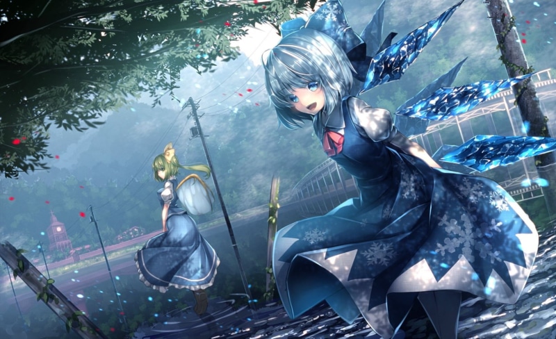 lifestyles, real people, Cirno, young adult, casual clothing, 720P, swimming, underwater, full length, one person, anime girls, anime, nature, men, outdoors