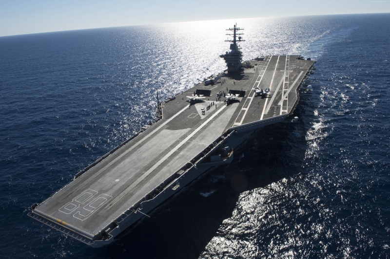 lead ship, 4K, USS Gerald R. Ford, CVN-78, USA Navy