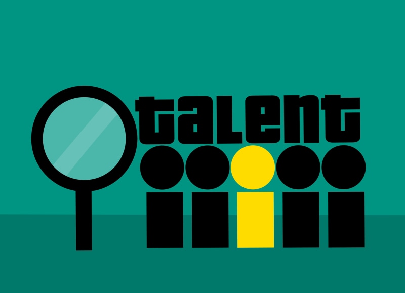 performance, message, design, no people, persona, talent, colored background, recruitment, success, geometric shape, got talent, hr, leader, blue background