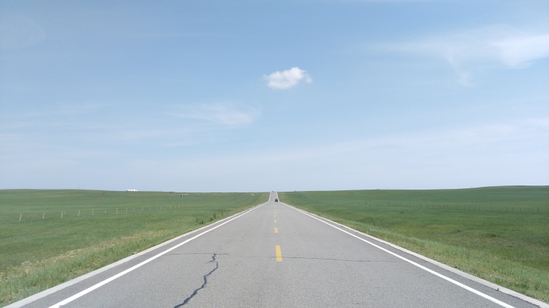 straight, sky, symbol, the way forward, horizon, marking, highway, endless, prairie, no people, diminishing perspective, direction, nature, cloud - sky