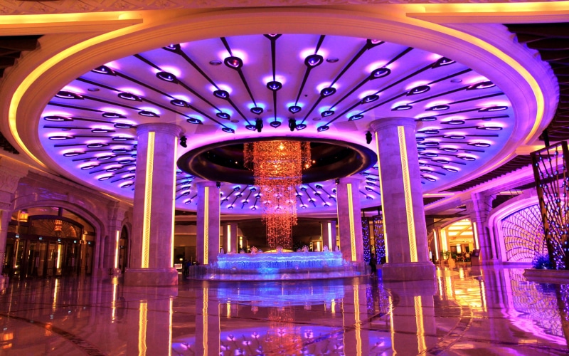 hd, hotel, 2K, inner, galaxy, mobile, macau, marble, decorative, exquisitely, columns, lighting, desktop, view, phones, laptops